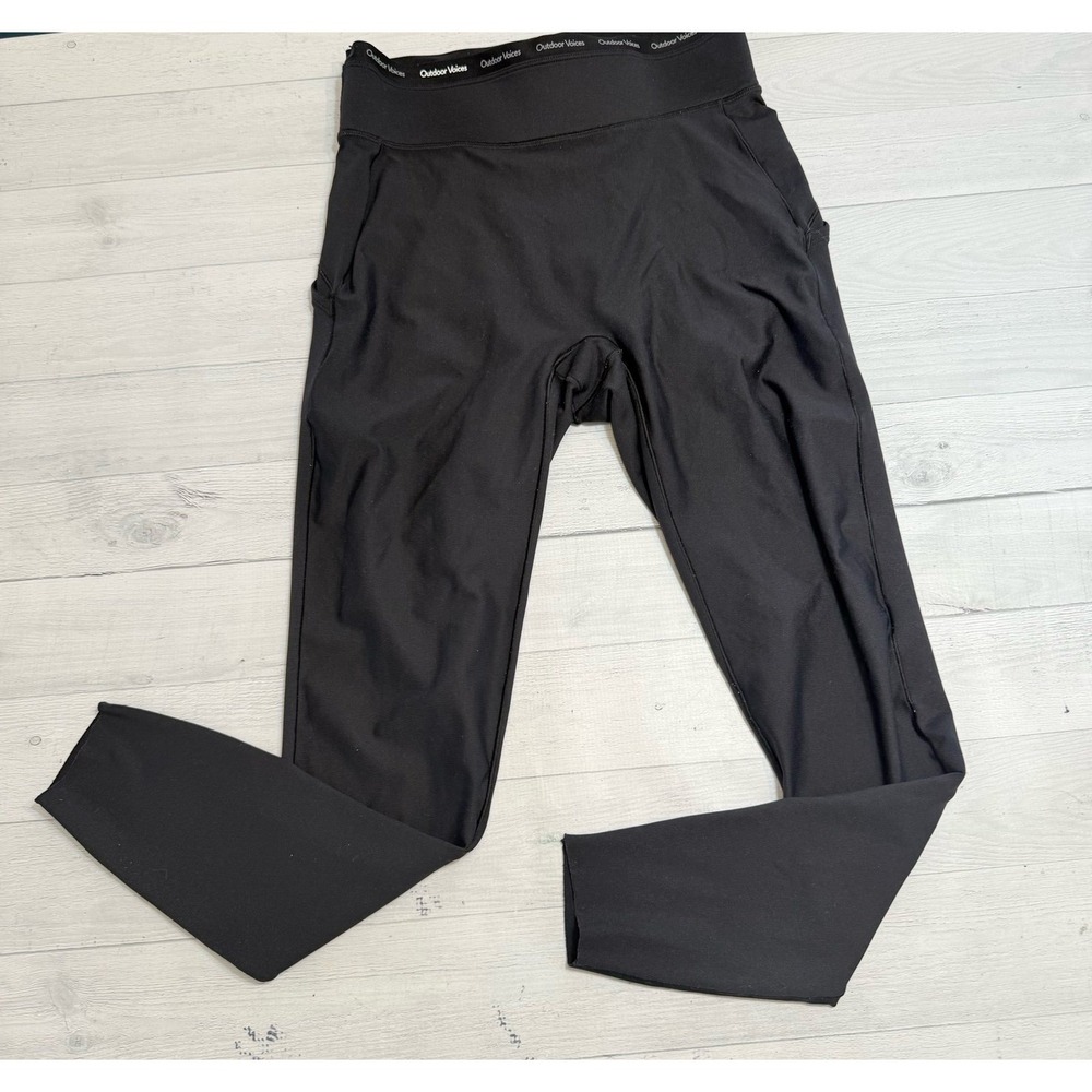 Outdoor voices women's leggings black medium